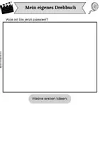 Vorschau - Arbeitsblätter - Mein eigenes Drehbuch - Deutsch - Seite 2