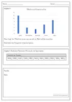 Vorschau - Arbeitsblätter - Daten im Matheunterricht - Klassenarbeit / ABs - Seite 3