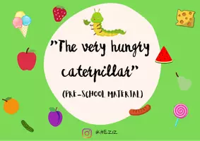 Vista previa - Unidades / Secuencias / Situaciones de Aprendizaje - THE VERY HUNGRY CATERPILLAR Activities Pre-School - Portada