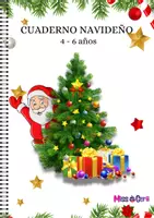 Vista previa - Hojas de trabajo - Cuaderno navideño Súper completo - Portada