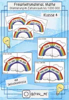 Vorschau - Spiele - Freiarbeitsmaterial Mathe Klasse 4 - Deckblatt