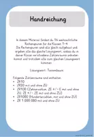 Vorschau - Arbeitsblätter - Weihnachtliche Rechenspuren Mathe Kl.1-4 - Seite 1