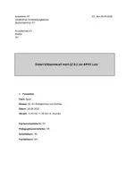 Vorschau - Stundenentwürfe - Unterrichtsentwurf Ausdauer (Veränderungen des Körpers) - Deckblatt