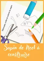 Aperçu - Jeux - Sapin de Noël - Image à reconstituer - Page de couverture