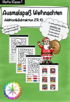 Vorschau - Arbeitsblätter - Ausmalspaß - Addition/Subtraktion ZR10 - Deckblatt