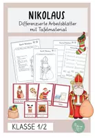 Vorschau - Arbeitsblätter - #mintzauberadventskalender Materialpaket Nikolaus - Seite 1