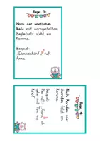 Vorschau - Arbeitsblätter - Kommasetzung / Zeichensetzung: Lerntheke (Grammatik) - Deutsch - Kl. 3/4 - Seite 2
