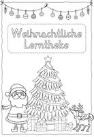 Vorschau - Arbeitsblätter - Weihnachten - Lerntheke - 1.&2.Klasse (Silben schwingen, Rechenpuzzle,...) - Seite 3