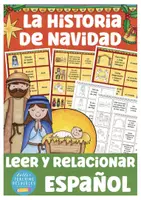 Aperçu - Jeux - la historia de Navidad (Noël) Espagnol jeu de mémoire - Page de couverture