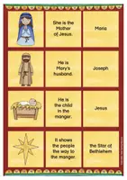 Vista previa - Juegos / Gamificación - the Christmas Story from the Bible English juego inglés - página 1
