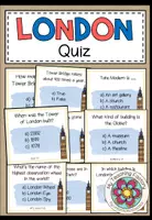 Vista previa - Hojas de trabajo - LONDON - Quiz - Portada