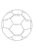 Vorschau - Mal- und Bastelvorlagen - (B) Alles über mich - (B)all about me - Eine kreative Idee um sich vorzustellen - Seite 2