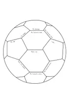 Vorschau - Mal- und Bastelvorlagen - (B) Alles über mich - (B)all about me - Eine kreative Idee um sich vorzustellen - Seite 3