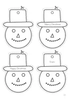 Vorschau - Arbeitsblätter - Weihnachten Geschenkanhänger in Englisch - Gift Labels - Seite 3