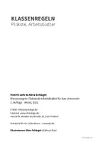 Vorschau - Arbeitsblätter - Klassenregeln: Übersicht & Arbeitsblätter - Seite 1