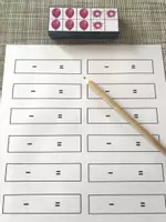 Vista previa - Juegos / Gamificación - Descomposición de números con cálculos negativos - página 1
