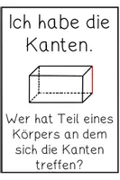 Vorschau - Spiele - IHWH (Ich-habe-wer-hat) Körper und Flächen - Deckblatt