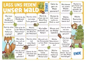 Vista previa - Unidades / Secuencias / Situaciones de Aprendizaje - der Wald Deutsch Spiel Umwelt juego Alemán - página 1