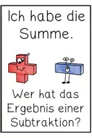 Vorschau - Spiele - IHWH (Ich-habe-wer-hat) Rechenoperationen Addition/Subtraktion - Seite 2