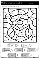 Vorschau - Arbeitsblätter - Ausmalspaß - Addition ZR 6 (X-Mas) - Seite 3
