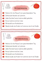 Vorschau - Arbeitsblätter - Wendediktat - Der Laternenumzug (Klasse 2 und 3) - Seite 2