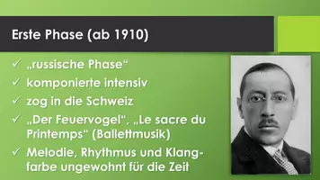 Vorschau - Präsentationen/Tafelbilder - Igor Stravinsky (Präsentation und H5P) - Seite 2
