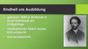 Vorschau - Präsentationen/Tafelbilder - Peter Iljitsch Tschaikowski (Präsentation und H5P) - Seite 2