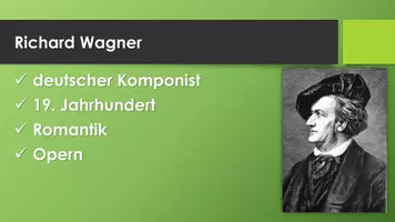 Vorschau - Präsentationen/Tafelbilder - Richard Wagner (Präsentation und H5P) - Seite 1
