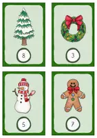 Vorschau - Arbeitsblätter - Rechenspaziergang - Weihnachten (ZR 10, Klasse 1) - Seite 2