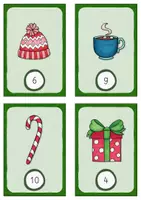 Vorschau - Arbeitsblätter - Rechenspaziergang - Weihnachten (ZR 10, Klasse 1) - Seite 3