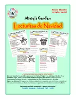 Vista previa - Hojas de trabajo - Lecturitas de Navidad: Comprensión lectora - Portada