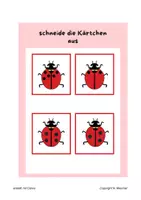 Vorschau - Spiele - Marienkäfer Spiel zur simultanen Mengenerfassung - Seite 1