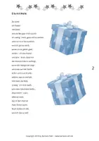 Vorschau - Text - Eile mit Weile - Weihnachtsgedicht übers Geschenkeauspacken - Seite 1