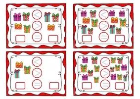 Vorschau - Unterrichtsreihen - Weihnachten "Größe - kleiner - gleich" im Zahlenraum 10 - Seite 3