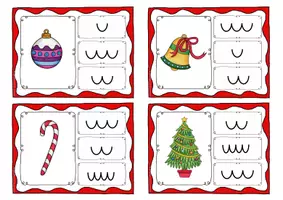 Vorschau - Unterrichtsreihen - Sparpaket Klammerkarten Weihnachten - Seite 2