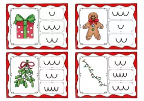 Vorschau - Unterrichtsreihen - Sparpaket Klammerkarten Weihnachten - Seite 3