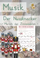 Vorschau - Arbeitsblätter - Der Nussknacker - Akt 1 - Der Marsch der Zinnsoldaten - Deckblatt