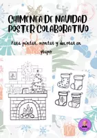 Vista previa - Manualidades / Dibujos para colorear - CHIMENEA NAVIDAD PÓSTER - Portada