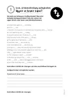 Vorschau - Arbeitsblätter - Groß- und Kleinschreibung im Englischen (mit Lösungen) - Seite 1