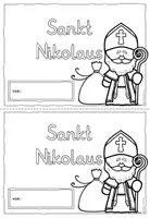 Vorschau - Arbeitsblätter - Nikolaus - Miniheft (Lesetexte, Fragen, Bekleidung, Suchsel,...) - Seite 2