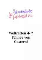 Vorschau - Anderer Materialtyp - Adventskalender für kleine Um-Weltretter*innen. 1 aktivierende Aufgabe täglich - Seite 1