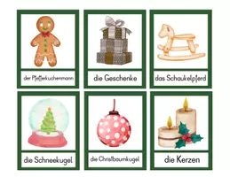 Vorschau - Stationenlernen - Wimmelbild Weihnachten inkl. Bildkarten - Seite 3