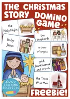 Vista previa - Unidades / Secuencias / Situaciones de Aprendizaje - the Christmas story domino game English ESL freebie - Portada