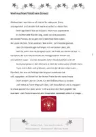 Vorschau - Text - Weihnachten? Bloß kein Stress! - Gedicht mit Stressbremse - Seite 1