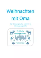 Vorschau - Text - Weihnachten mit Oma - ein stimmungsvolles Weihnachtsgedicht - Deckblatt