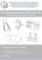 Vorschau - Arbeitsblätter - Die 5 Sicherheitsregeln: Erklärungen und Übungsaufgaben - Deckblatt