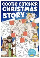 Aperçu - Jeux - the Christmas Story cootie catcher game English anglais - Page de couverture