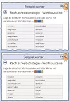 Vorschau - Arbeitsblätter - Wortbausteine FRESCH Methode Rechtschreibstrategien - Seite 3