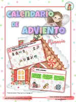 Vista previa - Juegos / Gamificación - Calendario de Adviento Primaria - Portada