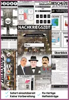 Vorschau - Unterrichtsreihen - Nachkriegszeit Interaktives Heft Scrapbook-Style - Nürnberger Prozesse - Besatzungszonen - Beschlüsse - UNO etc. - Seite 2